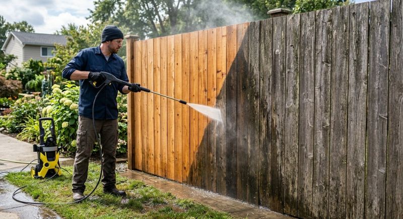 Fence Pressure Cleaning Service