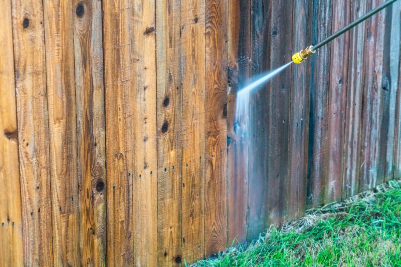Local Fence Pressure Cleaning pros at work